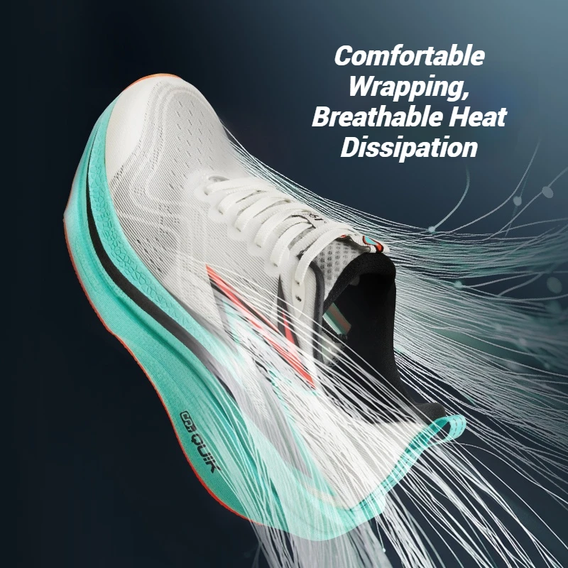 361 grados Flame 4,0 MIX zapatillas para correr para hombre placa de carbono carreras maratón rebote estable zapatillas de deporte masculinas resistentes al desgaste 672512204