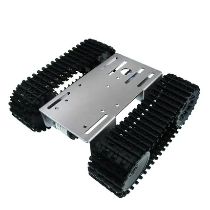 Kit de chasis de tanque de Robot de orugas inteligente de Metal TP101 con Motor de 33GB-520 12V CC, Panel de aleación de aluminio, bricolaje para juguete Arduino
