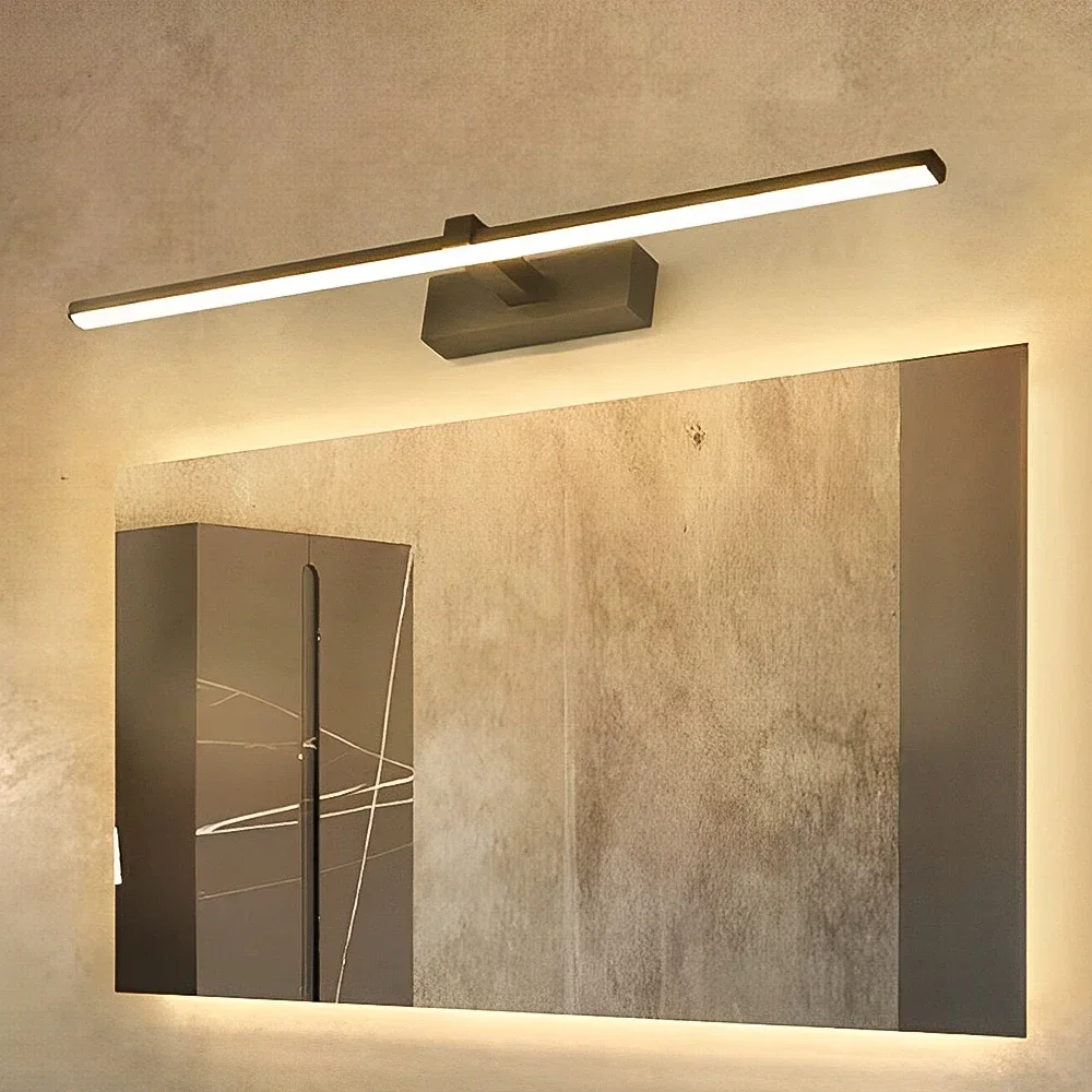 Lámpara de pared LED moderna para dormitorio, mesita de noche, pasillo, baño, espejo de maquillaje, luces de pared, candelabro interior, accesorio de iluminación para decoración del hogar