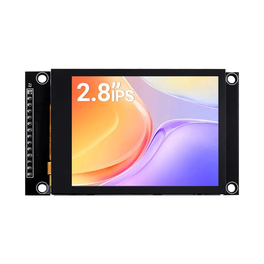 Elecrow Módulo SPI de 2,8 pulgadas Pantalla táctil capacitiva IPS TFT Controlador 240x320 ILI9341 para campos industriales de electrónica de consumo