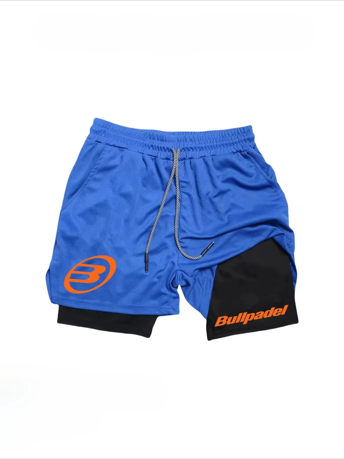 2026Berserk - Pantalones Cortos Deportivos 2 en 1 para Hombre, Pantalones Cortos de Secado Rápido para Correr, Entrenamiento de Gimnasio y Fitness, Pantalones Cortos Casuales de Doble Capa