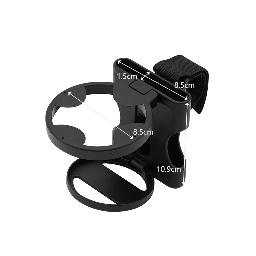 Portavasos plegable para cochecito, soporte Universal para teléfono, accesorios para cochecito de bebé, estante para biberones adecuado para viajes exteriores