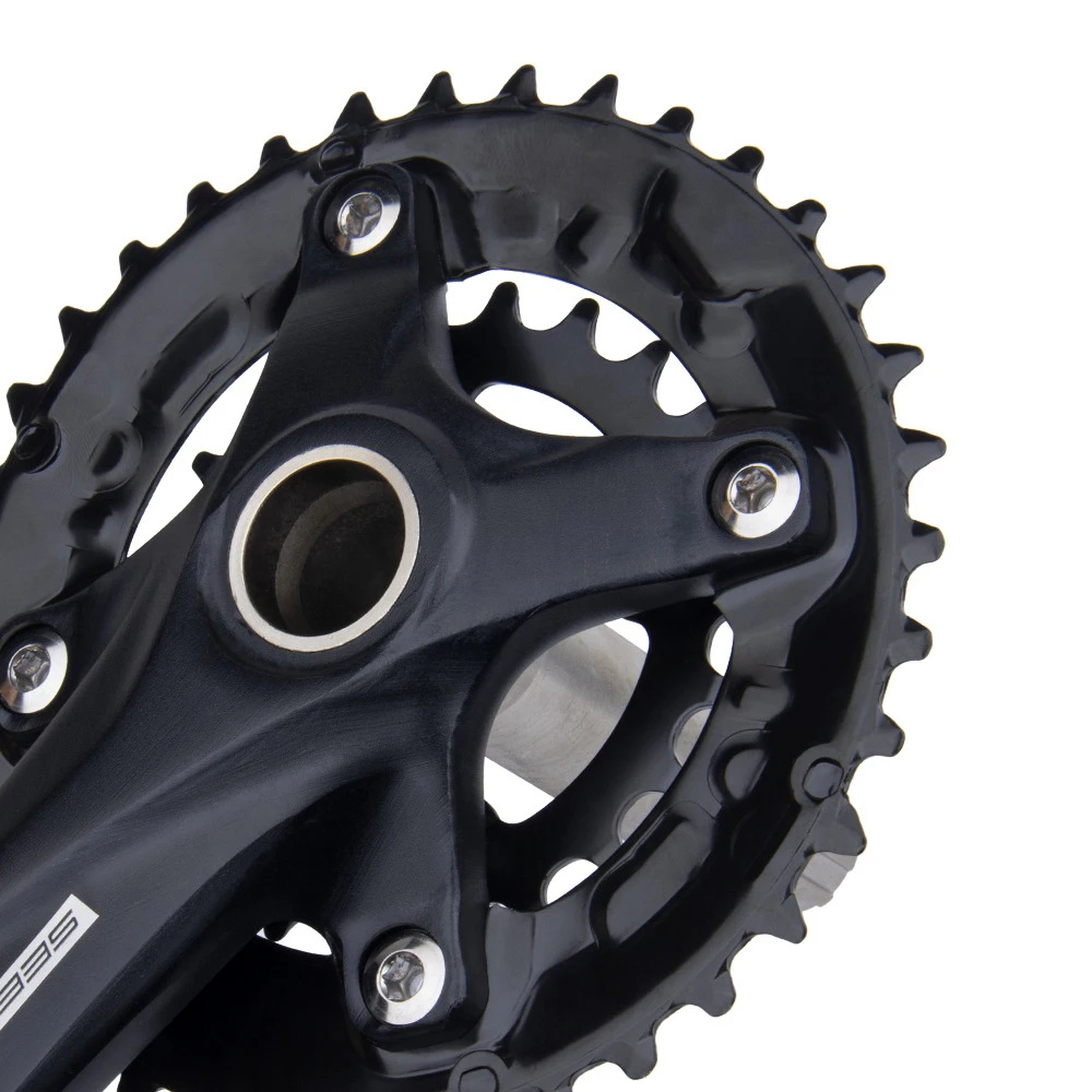 Juego de bielas para bicicleta, platos y bielas para bicicleta de montaña, 36T, 22-36T, 24-38T, Bolany, 104BCD, 170mm, manivela integrada