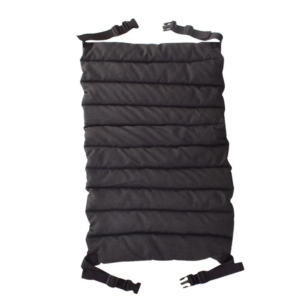 Cojín transpirable ajustable, alfombrilla para asiento de silla de ruedas, tela antideslizante, accesorios para sillas de ruedas, soporte para la cintura y la espalda, alivio de la presión de los dolores