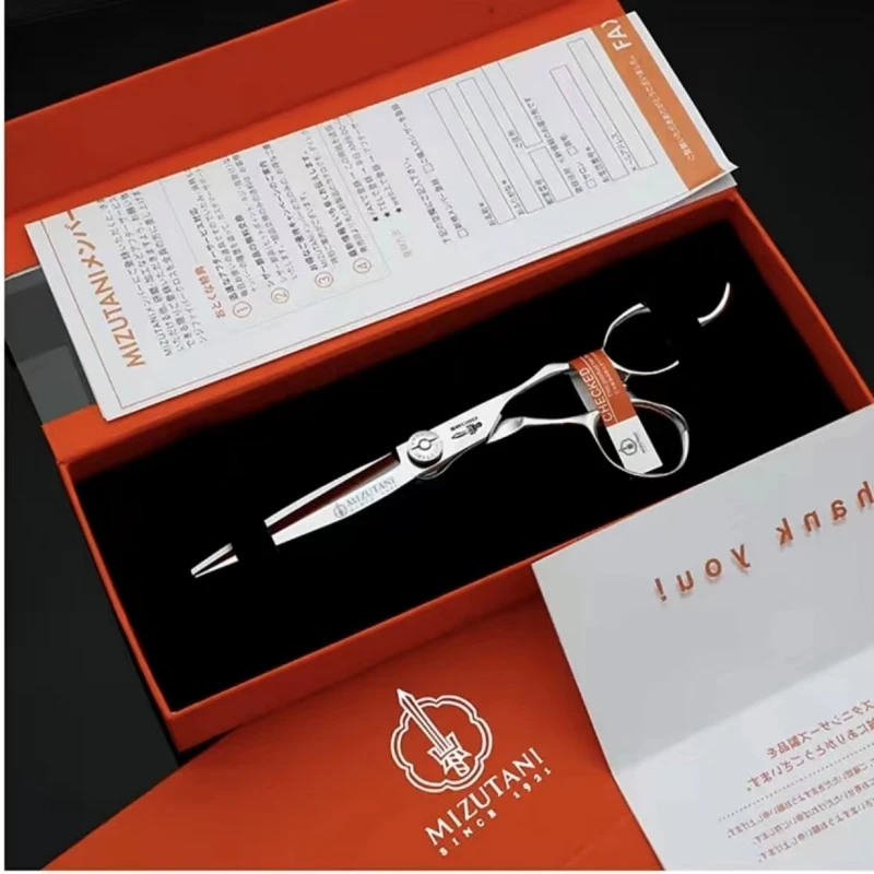 Tijeras de Peluquería Profesionales, Tijeras de Barbero de 6.0 Pulgadas, Material VG10, Tijeras de Barbero Profesionales