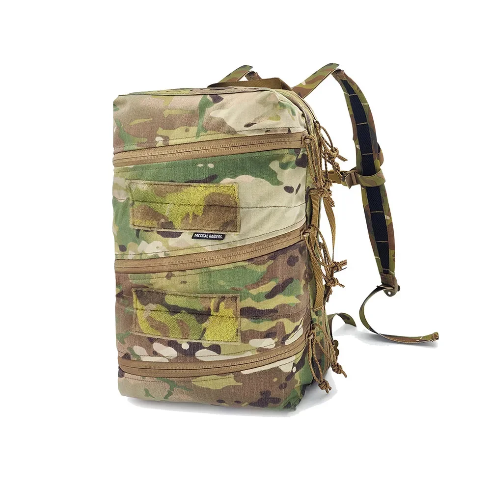 Bolsa Táctica Médica DELTA Estilo SS, Mochila Compacta de Asalto para Camping, Senderismo y Viajes