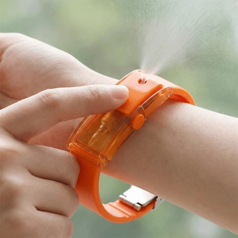 Innovadora Pulsera Difusora de Aroma de PVC, Ligera y Ajustable, Dispensador Recargable para Citas
