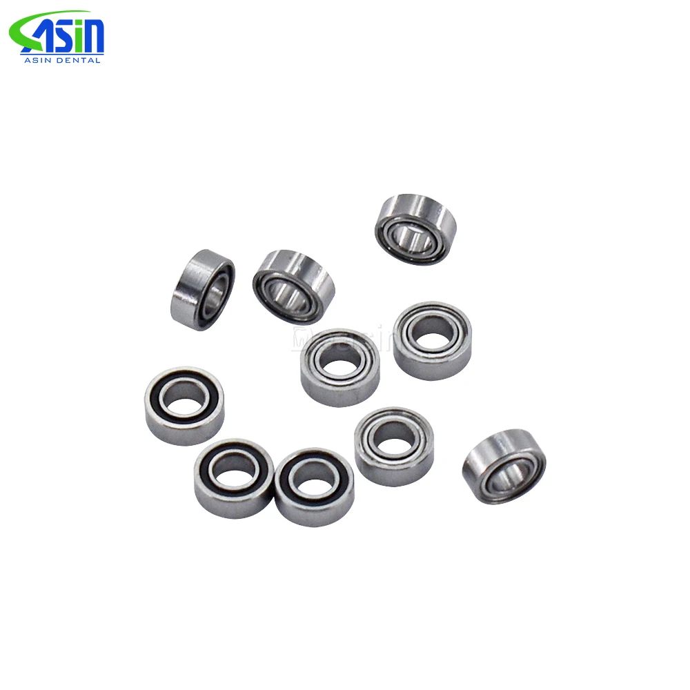 Rodamientos Cerámicos de Alta Velocidad SR144 de Alta Calidad, 10 Piezas, Compatibles con NS* Tosi Coxo, Rodamientos Dentales de 3.175*6.35*2.381 mm ASIN
