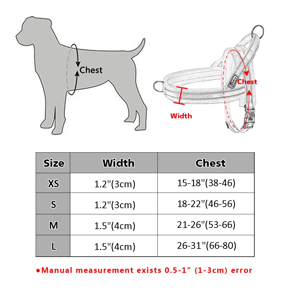 Chaleco con arnés para perros cálido, arneses de invierno para perros, arneses de entrenamiento acolchados suaves para mascotas, chalecos ajustables para perros pequeños y grandes, Bulldog Pug