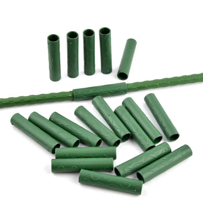 10 Uds soporte para plantas Clips de plástico universales pilares de conector fijo, accesorios ajustables de sujeción de 8/11/16/20mm de diámetro