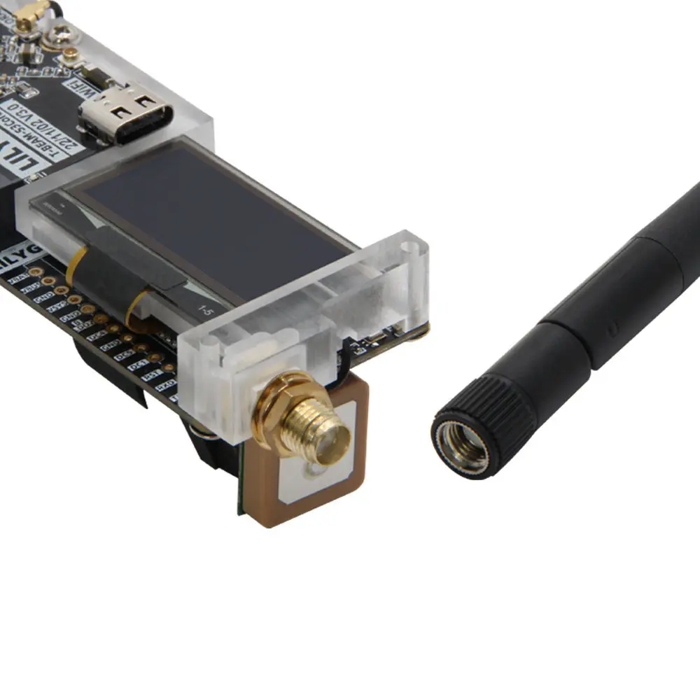 LILYGO ®   Placa de Desarrollo SoftRF T-Beam SUPREME ESP32-S3 LoRa con SX1262 868/915MHz GPS U-blox L76K WiFi Bluetooth OLED de 1.3 Pulgadas