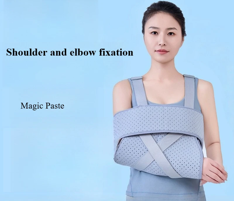 Soporte de Brazo y Antebrazo, Protector de Articulación del Codo, Transpirable, Correa de Soporte para Muñeca y Antebrazo, Rehabilitación de Fracturas e Lesiones
