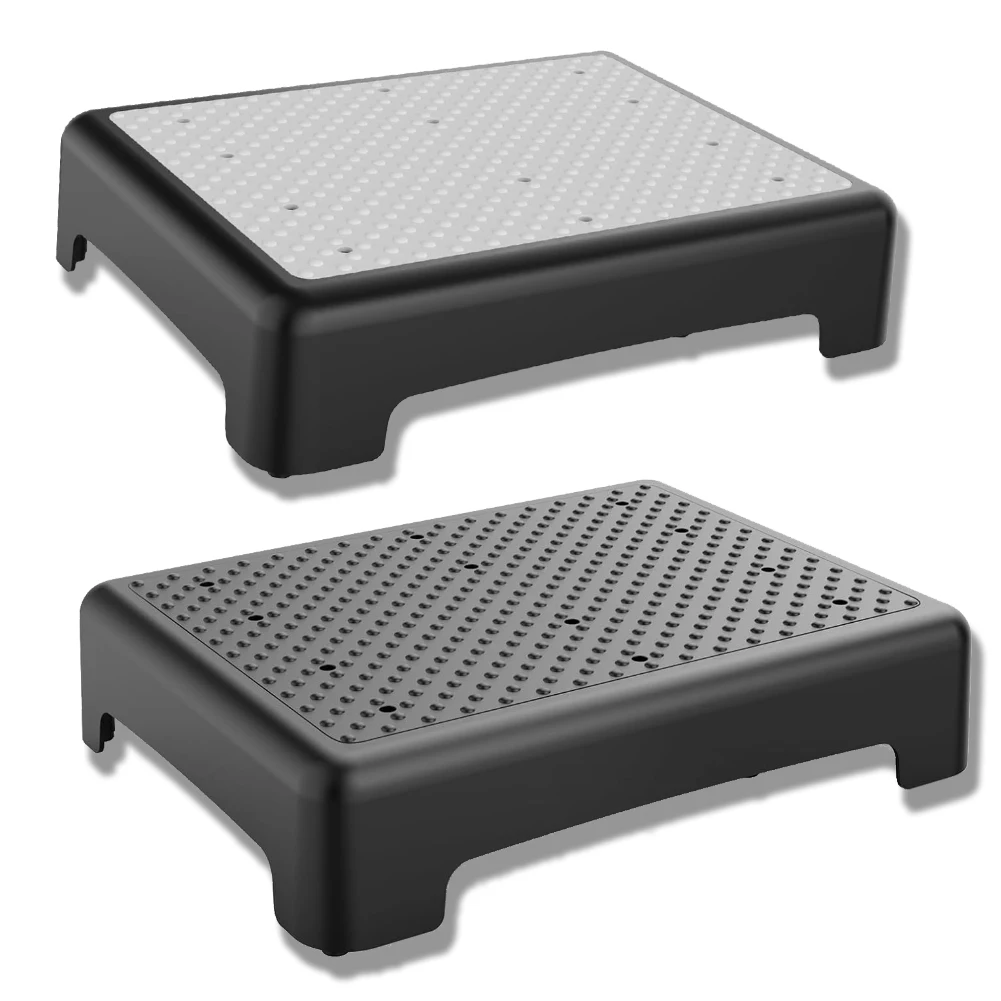 Plataforma de paso antideslizante para interiores y exteriores, elevador de escalones portátil para adultos y personas mayores, escalón de seguridad para coche, mesita de noche, ducha