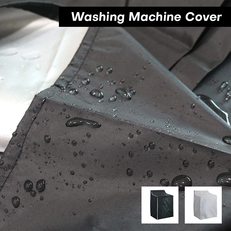 Cubierta impermeable para lavadora, protección automática duradera, Protector Universal de fácil ajuste