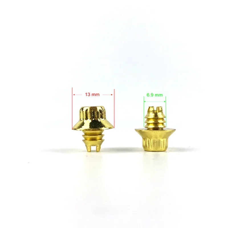 100 o 300 Uds tapa de rueda remaches de rueda universales tuercas llantas tachuelas de aleación tapa de plástico 6,9mm