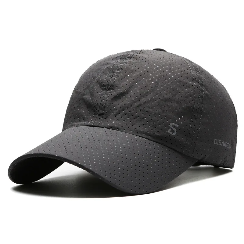 Sombrero de Sol para Hombre, de Secado Rápido y Transpirable, para Pesca de Verano, Estilo Gorra de Béisbol