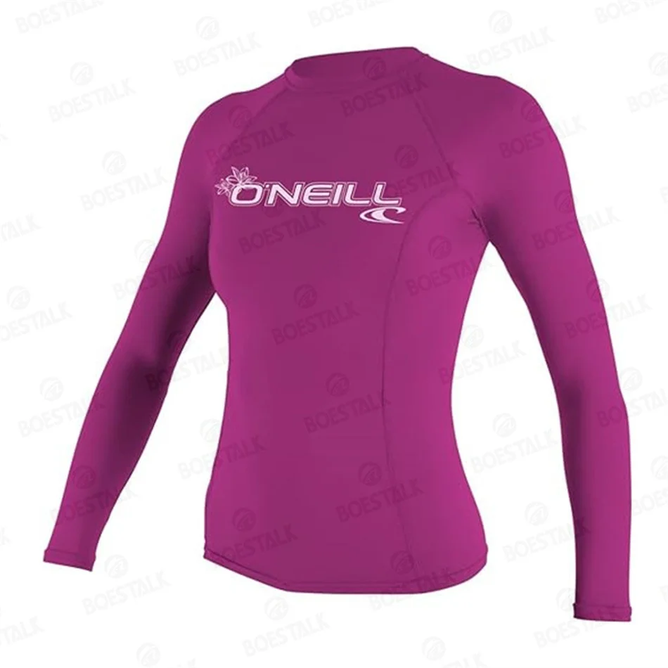 Rash guard para mujer, ropa de Surf, traje de baño, ropa de Surf, protección Uv, deporte acuático, camiseta de manga larga, traje de baño