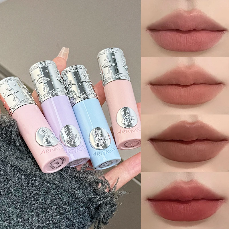 NICEKEY Set de Maquillaje Rosa Ballet Incluye 4 Labiales en Barra, 1 Rubor, 1 Polvo Compacto, 1 Paleta de Ojos, 1 Paleta de Contorno con Collar de Regalo