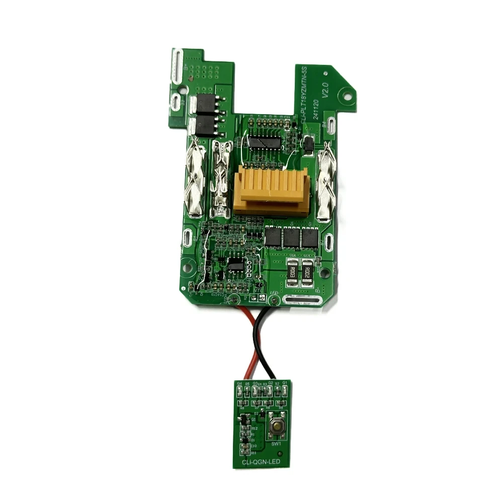1 Placa de Circuito PCB para Protección de Carga de Baterías de Iones de Litio Makita BL1815 BL1860 LXT400 BL1850 18V