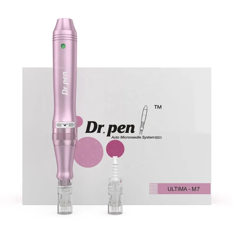 Derma Pen Dr. Pluma M7 Micro aguja inalámbrica/con cable tatuaje PMU dispositivo de belleza Derma sello cara cuidado de la piel ULTIMA-M7 microagujas