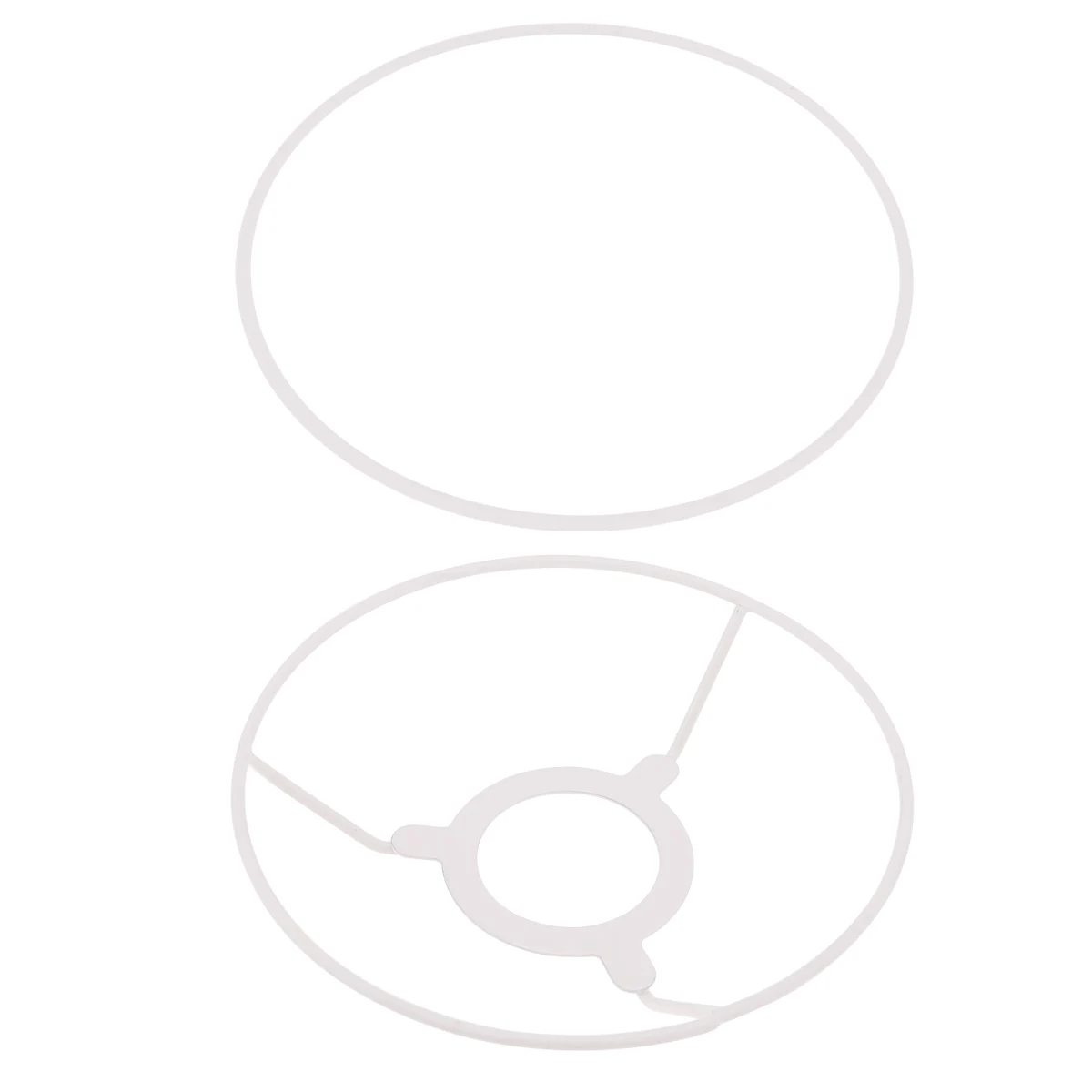 Pantalla cilíndrica estándar E27 de 15 - 40cm, marcos de pantalla de lámpara Vintage para producción de techo de lámpara de mesa DIY