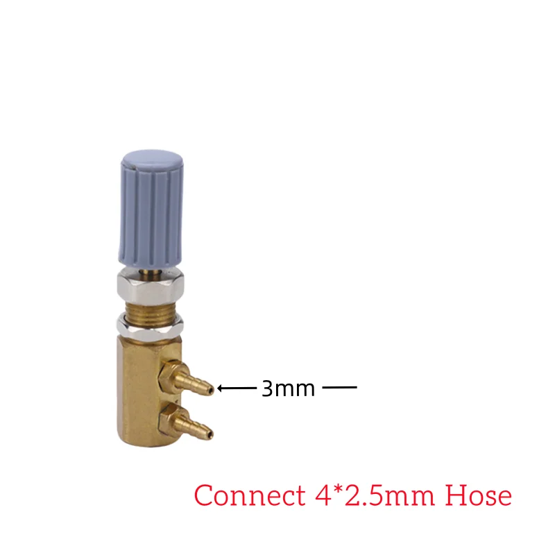 Válvula de Control de regulador Dental JUMTOP para unidad de turbina de sillón Dental, conector de 3mm a manguera de 4*2,5mm