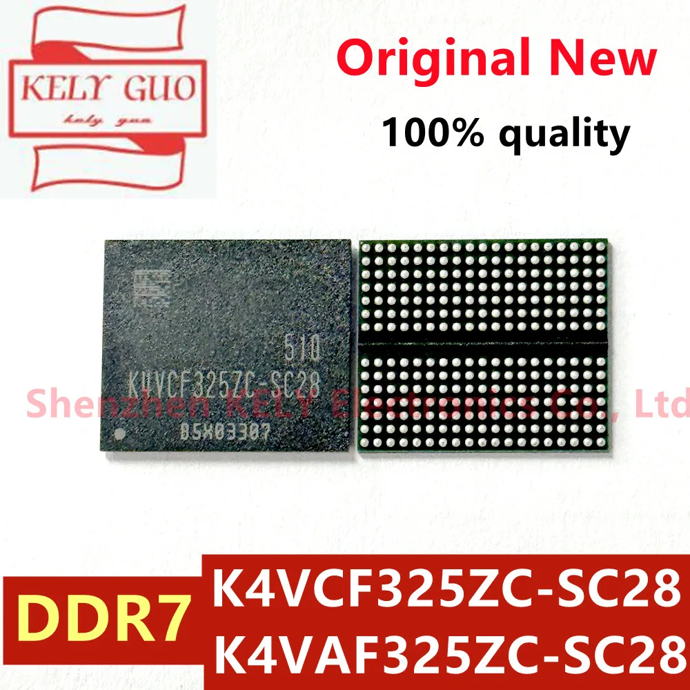 100% Nuevo K4VCF325ZC-SC28 K4VCF325ZC SC28 K4VAF325ZC-SC28 K4VAF325ZC-SC32 MT68A512M32DF-28:A D8FHL GDDR7 Chipset BGA266