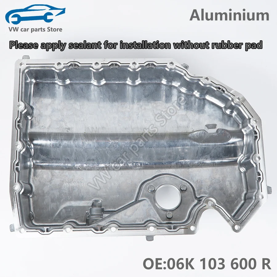 Bandeja de aceite mejorado de aleación de aluminio, bandeja de aceite residual para Audi A1, A3, Q2, TT, VW Golf, MK7, GTI, Sharan, Tiguan, 06K, 103, 600 R, 06K103600R