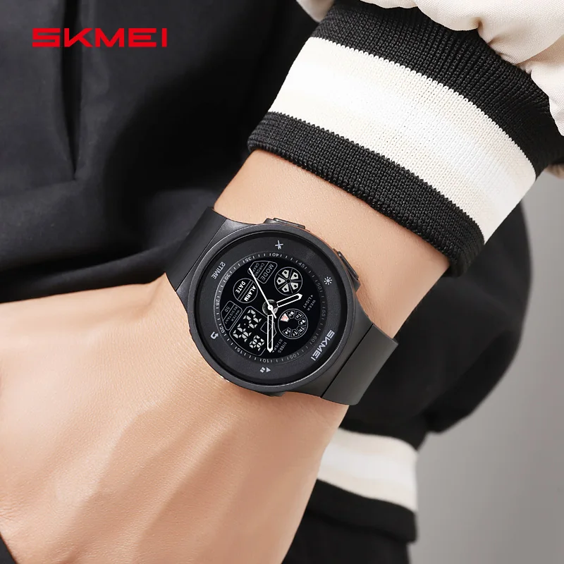 SKMEI 2346 nueva llegada colorido moda Unisex hombres mujeres tiempo gran pantalla Digital PC reloj deportivo clásico cronógrafo reloj de pulsera