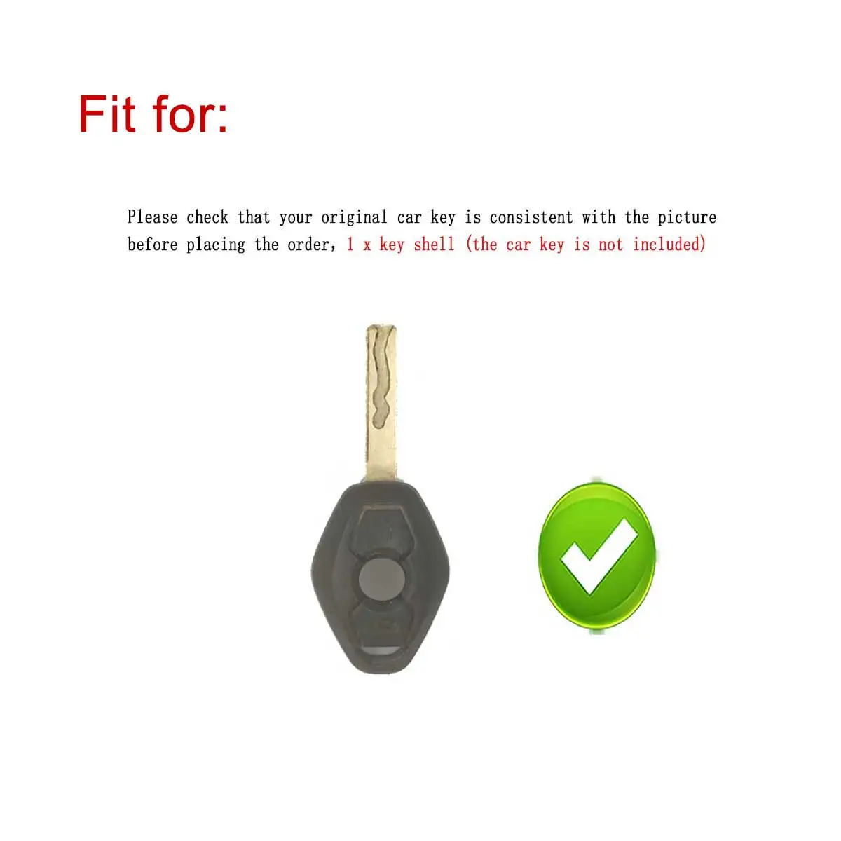 Funda protectora de fibra de carbono brillante para llave remota, accesorios, carcasa para BMW Diamond, llave remota E46 E39 E38 Z3 Z4 E83 E53
