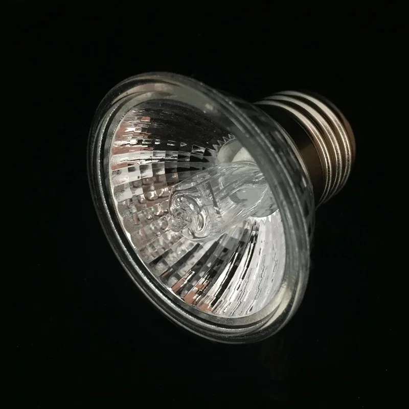 Lámpara de calor para reptiles UVA + UVB espectro completo 25/50/75w reptil lagarto serpiente tortuga mascota para tomar el sol bombilla Uv adecuada para Base de lámpara E27