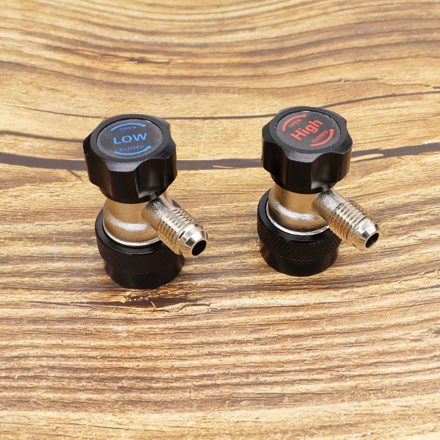 R134A nuevo compresor de CA A/C R-134A adaptador de acoplamiento rápido Manual aire acondicionado 1/4 accesorios de conectores SAE