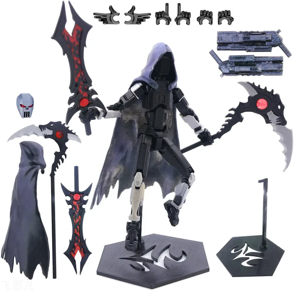 Nuevo Death/Swordsman/Wukong Titan 13 figuras de acción multiarticulado móvil Lucky 13 figura de acción Nova 13 figura de acción simulada