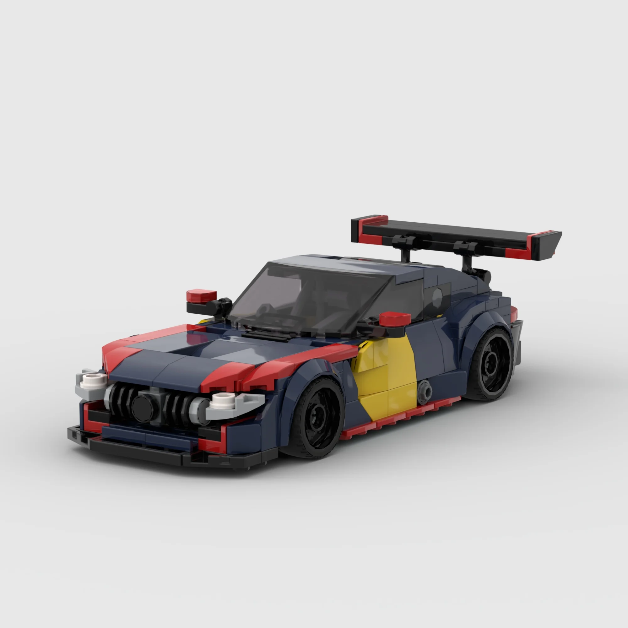 Bloques de Construcción del Superauto Técnico GT3 MOC-258495, Modelo de Auto Deportivo de Carreras Verstappen, Ladrillos de Ensamblaje, Juguetes para Adultos, Regalos