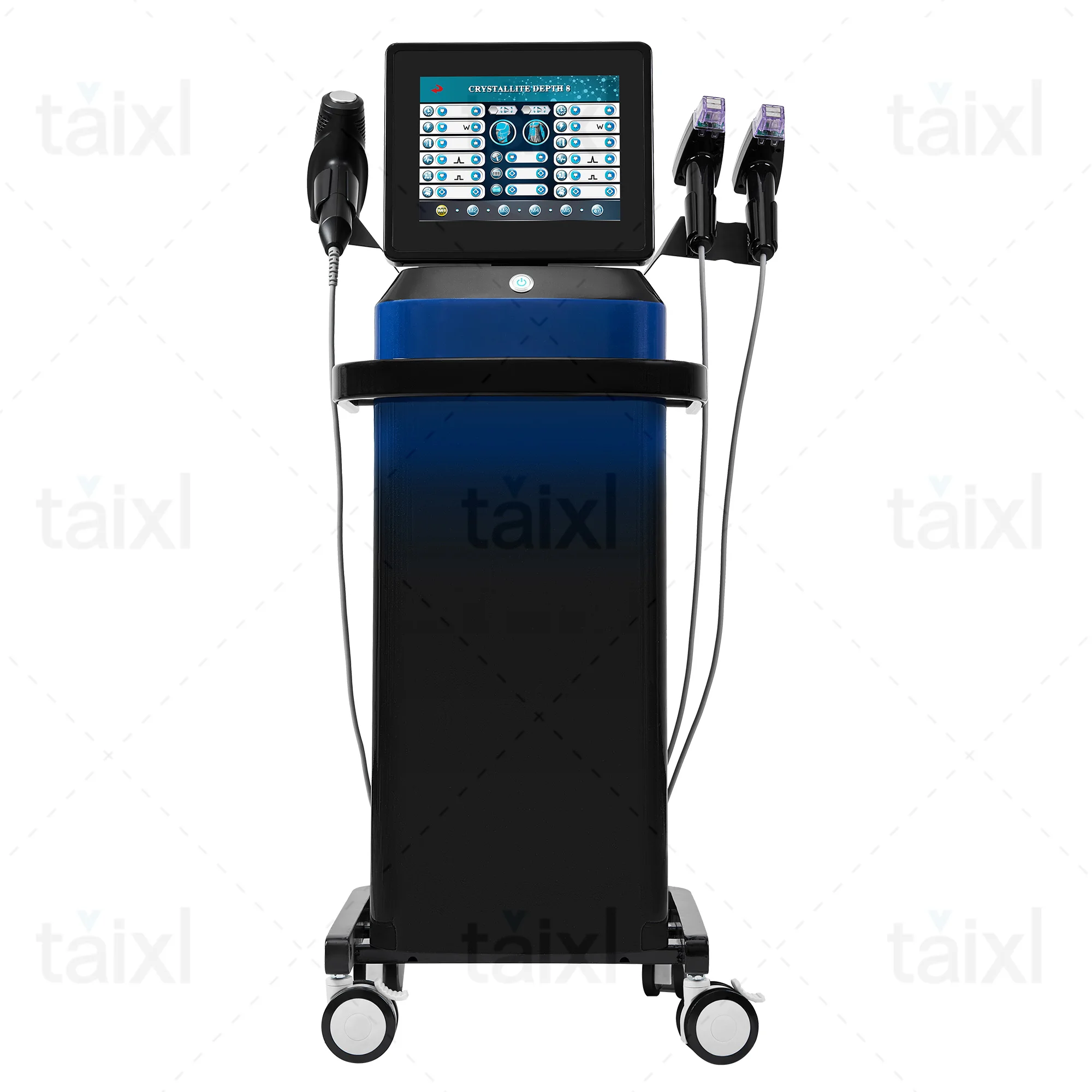 Máquina profesional de microagujas RF Morpheus 8, herramienta de belleza para el cuidado de la piel facial antienvejecimiento con cartucho de 12, 24 y 40 nanoagujas.