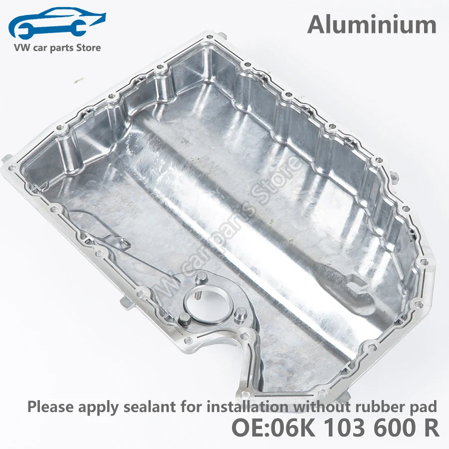 Bandeja de aceite mejorado de aleación de aluminio, bandeja de aceite residual para Audi A1, A3, Q2, TT, VW Golf, MK7, GTI, Sharan, Tiguan, 06K, 103, 600 R, 06K103600R