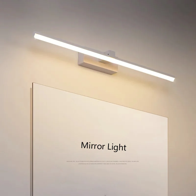 Lámpara de pared LED moderna para dormitorio, mesita de noche, pasillo, baño, espejo de maquillaje, luces de pared, candelabro interior, accesorio de iluminación para decoración del hogar