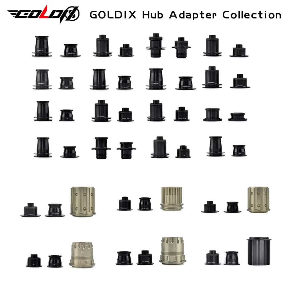 GOLDIX-Adaptador de buje para bicicleta de montaña, accesorio para bici de grava, serie M370 310 180 para SHIMANO/SRAM 11S 12S, Envío Gratis