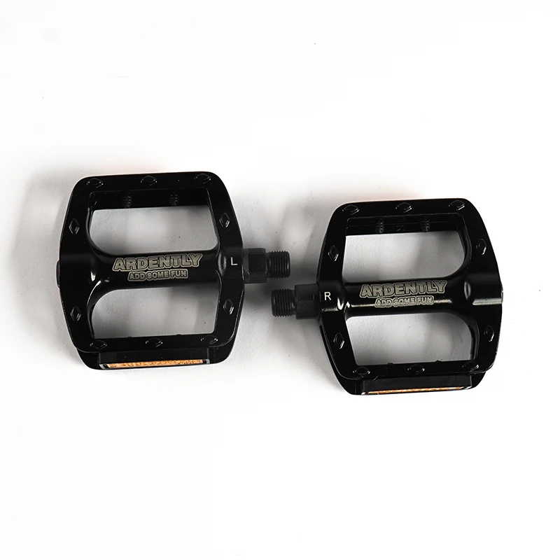 Ardenly-pedales de aleación de aluminio para bicicleta de carretera, engranaje fijo, 2DU, Pedal de rodamiento, plataforma plana, accesorios de piezas de ciclismo