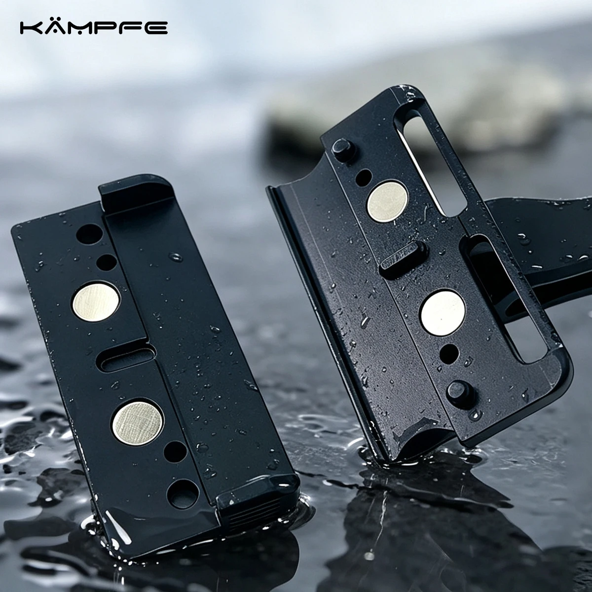 KAMPFE Maquinilla de Afeitar Clásica de Metal CNC de Aluminio Vintage con Hoja Única para Afeitado Manual Suave y Preciso, Regalo para Hombre
