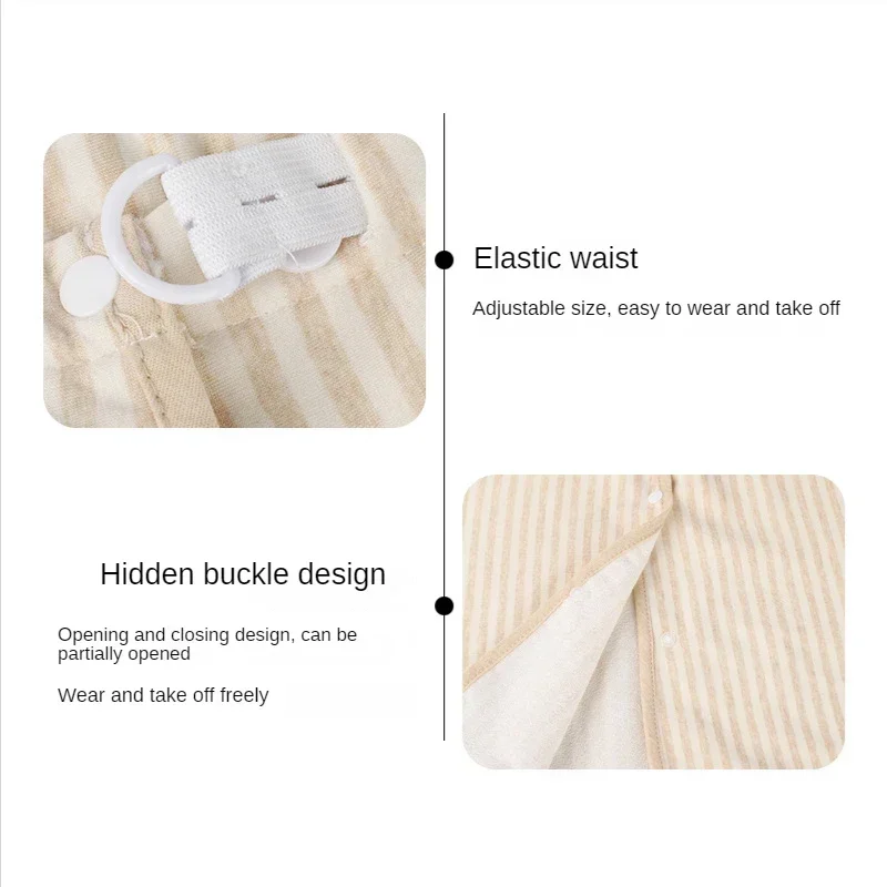 Falda de incontinencia urinaria para hombres y mujeres, almohadilla a prueba de fugas, impermeable, lavable, para adultos
