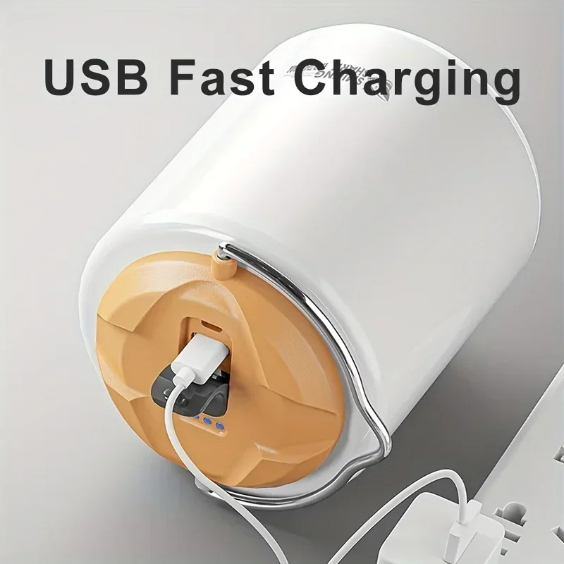 Luces colgantes portátiles para exteriores, linterna de Camping recargable por USB, luz nocturna de emergencia, impermeable