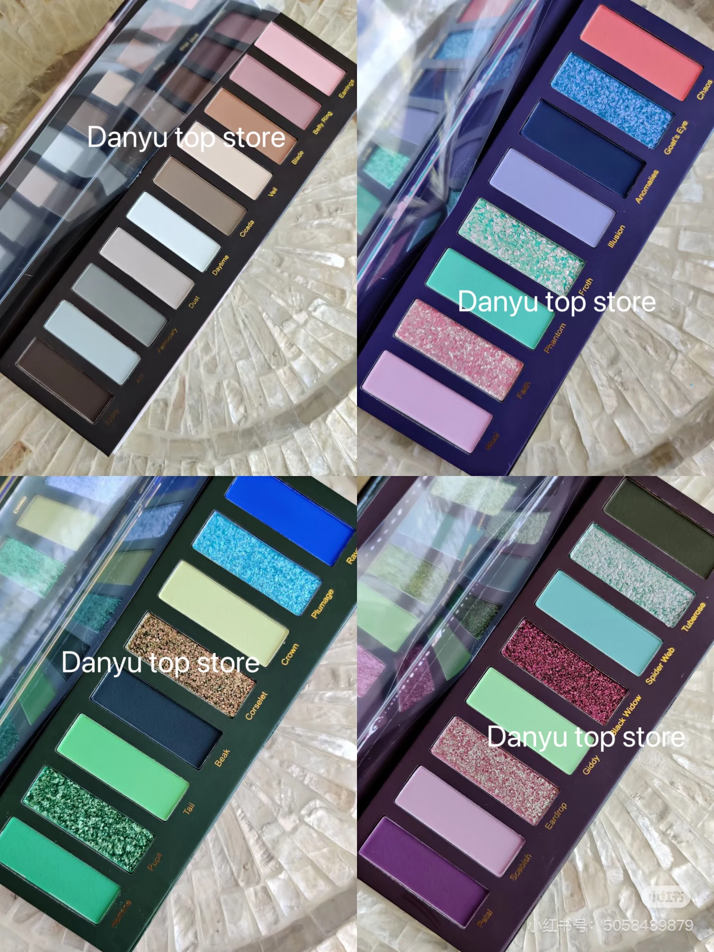 Paleta de sombra de ojos Narimi, 8 colores, camaleón, brillo mate, resistente al agua, sombra de ojos profesional de larga duración, maquillaje cosmético