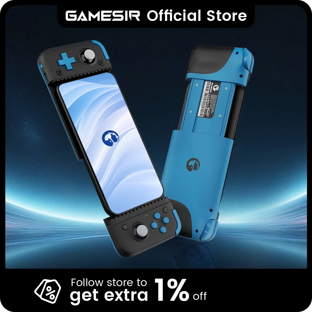 GameSir X2s Mando de Juego Móvil para Teléfonos Android, Controlador de Juegos para Cloud Gaming, Xbox Game Pass, STADIA, XCloud, Joystick con Efecto Hall