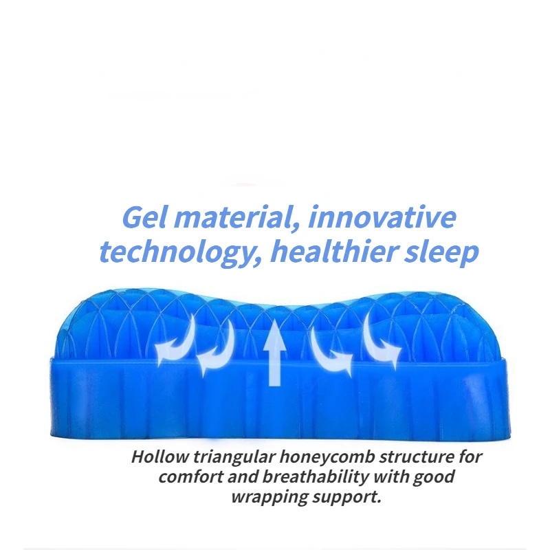 Almohada enrollable para dormir, almohadas de soporte para cuello redondo con funda lavable extraíble de malla para aliviar el dolor