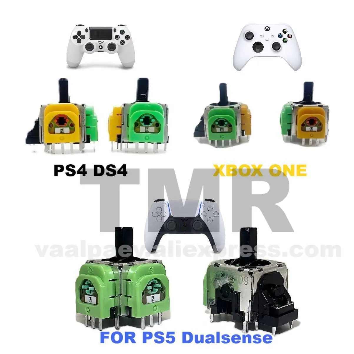 Favor nuevo joystick analógico con Sensor TMR para PS5 DualSense NS PRO versión perfecta más eficiente en energía reemplazo más suave de Hall