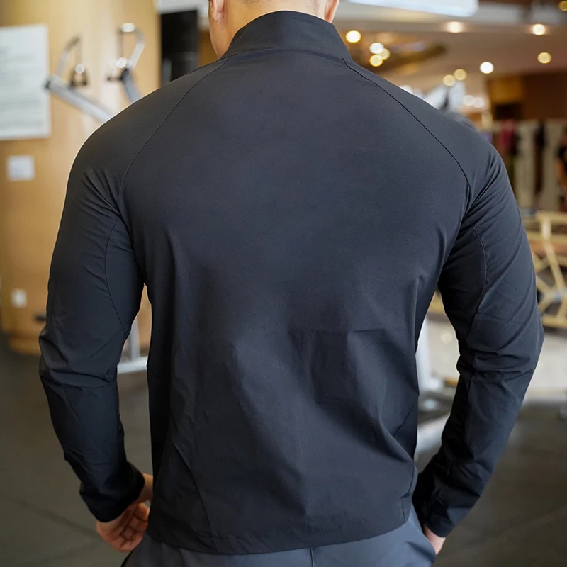 Chaquetas impermeables de secado rápido para hombre y mujer, ropa a prueba de viento para correr, gimnasio, Fitness, escalada, senderismo, deportes al aire libre, Otoño e Invierno