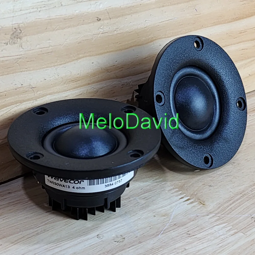 Par = 2 piezas de tweeter de neodimio con cúpula de seda wavecor TW030WA13 HIFI de 30 mm