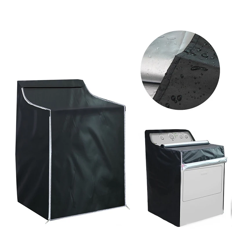 Cubierta impermeable para lavadora, protección automática duradera, Protector Universal de fácil ajuste
