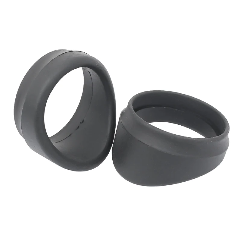 Protector ocular de goma para microscopio estéreo, accesorios para telescopio, 1 par